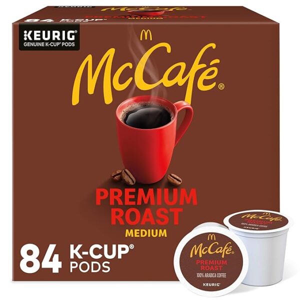 McCafe Premium Roast,  Keurig K-Cup Pods, Medium Roast Coffee Pods